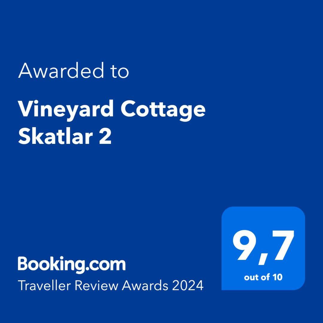 Vineyard Cottage Skatlar 2 Srednje Grcevje Экстерьер фото